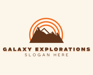 Mountain Outdoor Travel logo design