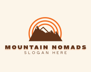 Mountain Outdoor Travel logo design