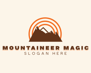 Mountain Outdoor Travel logo design