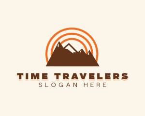 Mountain Outdoor Travel logo design