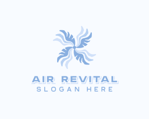 Fan Air Conditioning logo design