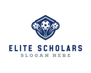 Soccer Varsity League logo design