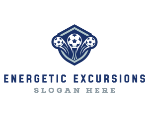 Soccer Varsity League logo design