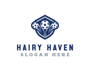 Soccer Varsity League logo design