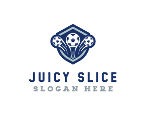 Soccer Varsity League logo design