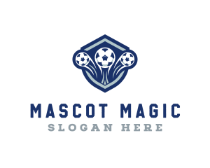 Soccer Varsity League logo design