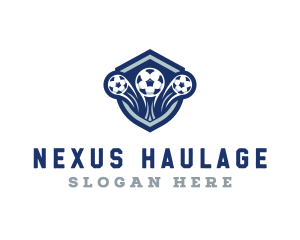 Soccer Varsity League logo design