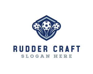 Soccer Varsity League logo design