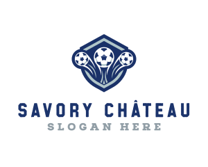 Soccer Varsity League logo design