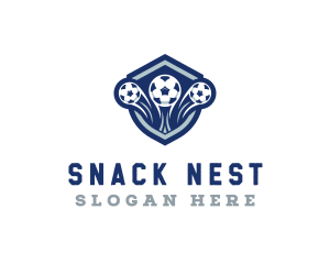 Soccer Varsity League logo design