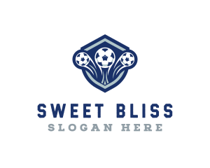 Soccer Varsity League logo design