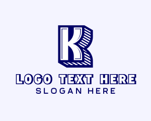 Business Company Letter K logo