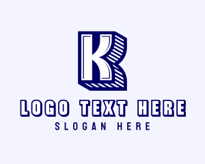 Business Company Letter K logo