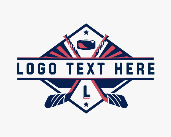 Hockey Stick logo example 2