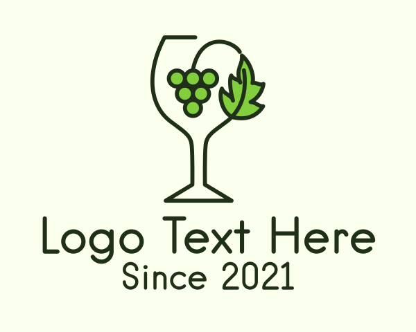 Grape Leaf Glass logo