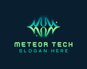 Music Wave Tech Studio logo design