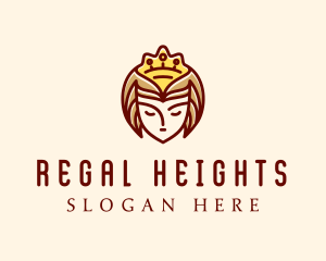 Regal Princess Crown logo design