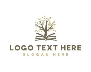 Book Educational Tree logo