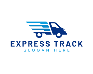 Exrpess Trucking Delivery logo design