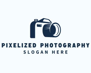 Multimedia Camera Photography logo design