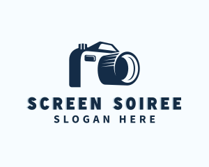 Multimedia Camera Photography logo design