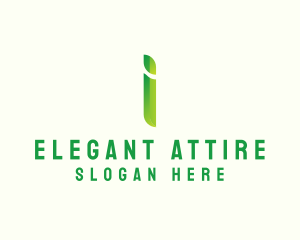 Green Firm Letter I logo