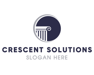 Professional Crescent Pillar logo