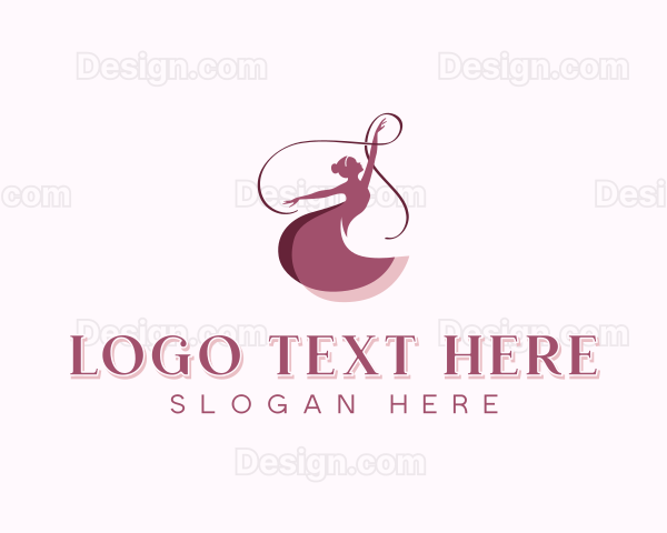 Ballet Dancer Ballerina Logo