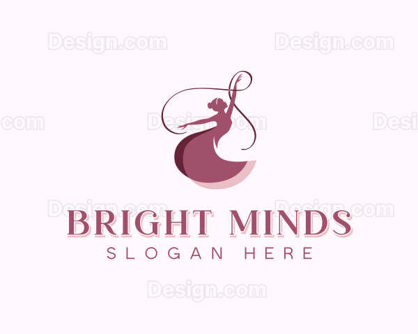 Ballet Dancer Ballerina Logo