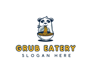 Restaurant Noodle Bear  logo design