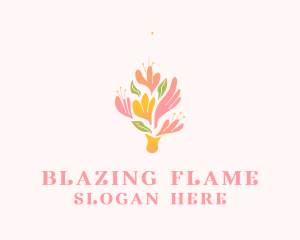 Spring Bloom Bouquet  logo design