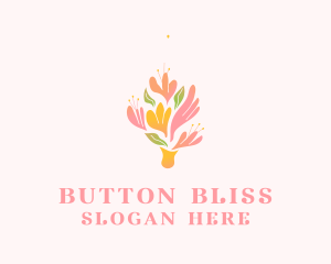 Spring Flower Bouquet  logo design