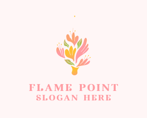 Spring Flower Bouquet  logo design