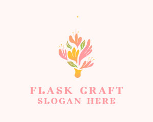 Spring Flower Bouquet  logo design