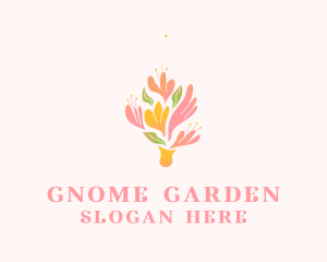 Spring Flower Bouquet  logo design