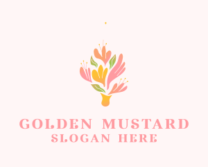 Spring Bloom Bouquet  logo design