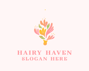 Spring Flower Bouquet  logo design