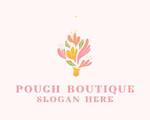 Spring Flower Bouquet  logo design