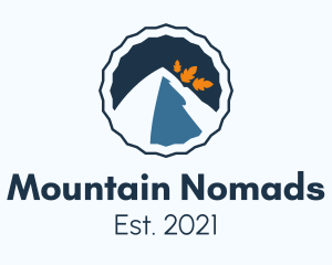 Nature Mountain Scenery logo design