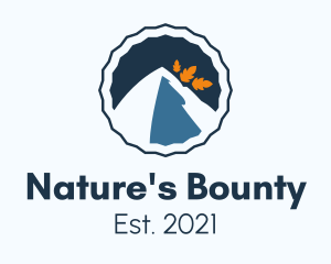 Nature Mountain Scenery logo design