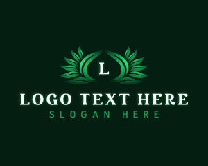 Landscaping Garden Leaves logo