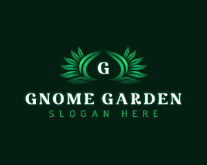 Landscaping Garden Leaves logo design