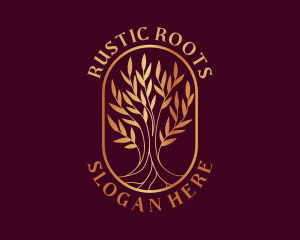 Tree Plant Horticulture logo design