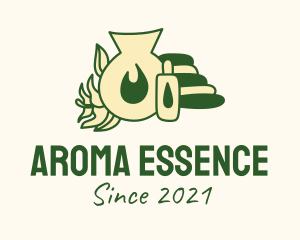 Essential Oil Spa logo design