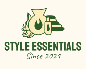 Essential Oil Spa logo design