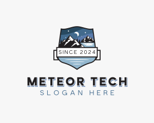 Mountain Hiking Adventure  Logo