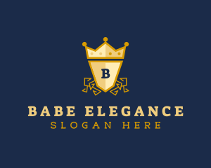 Royal Shield Boutique logo design