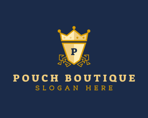 Royal Shield Boutique logo design