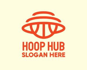 Orange Hoops Basketball logo