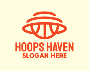 Orange Hoops Basketball logo